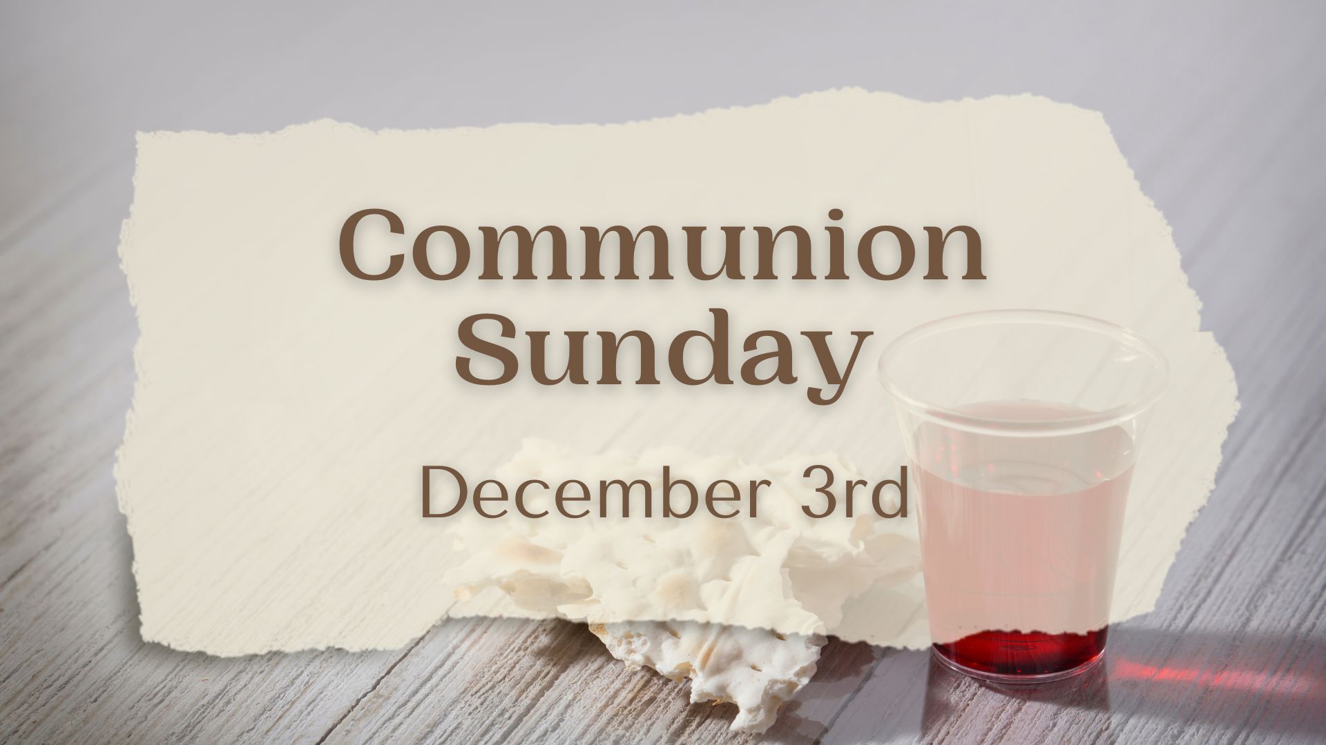 12.3.23 -Communion