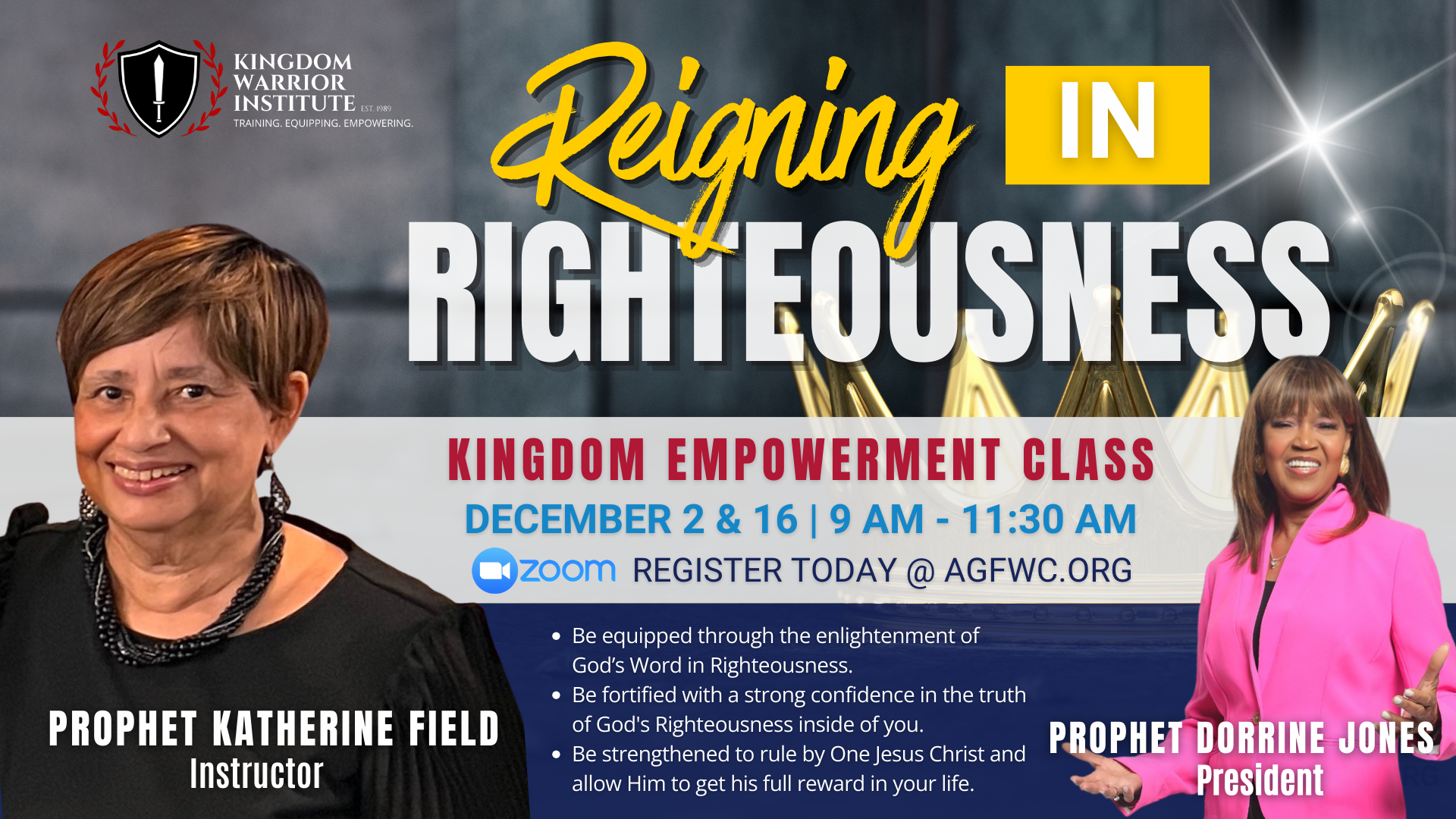 Reigning in Righteousness (w Pres)