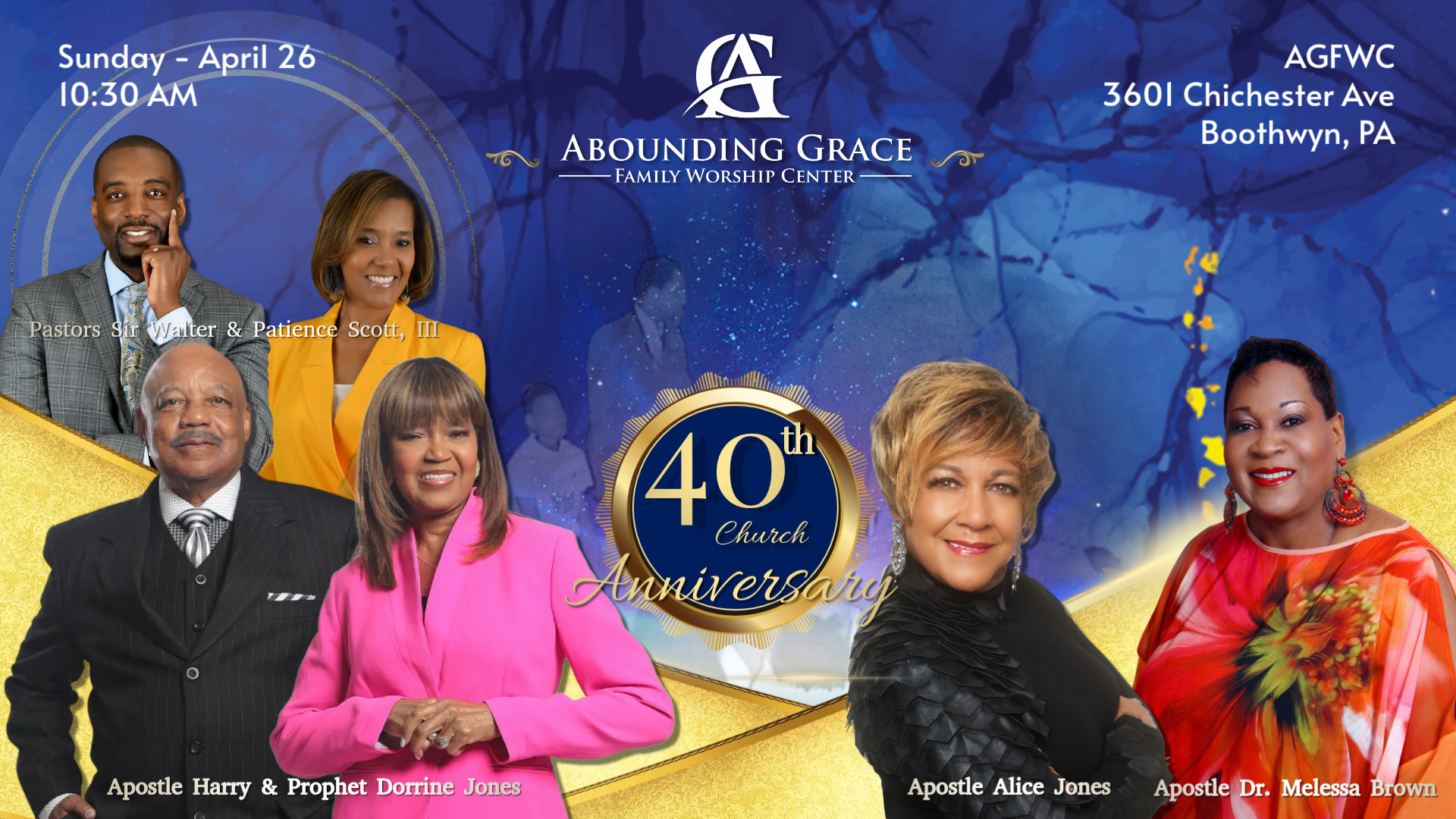 Church Anniversary - Made with PosterMyWall