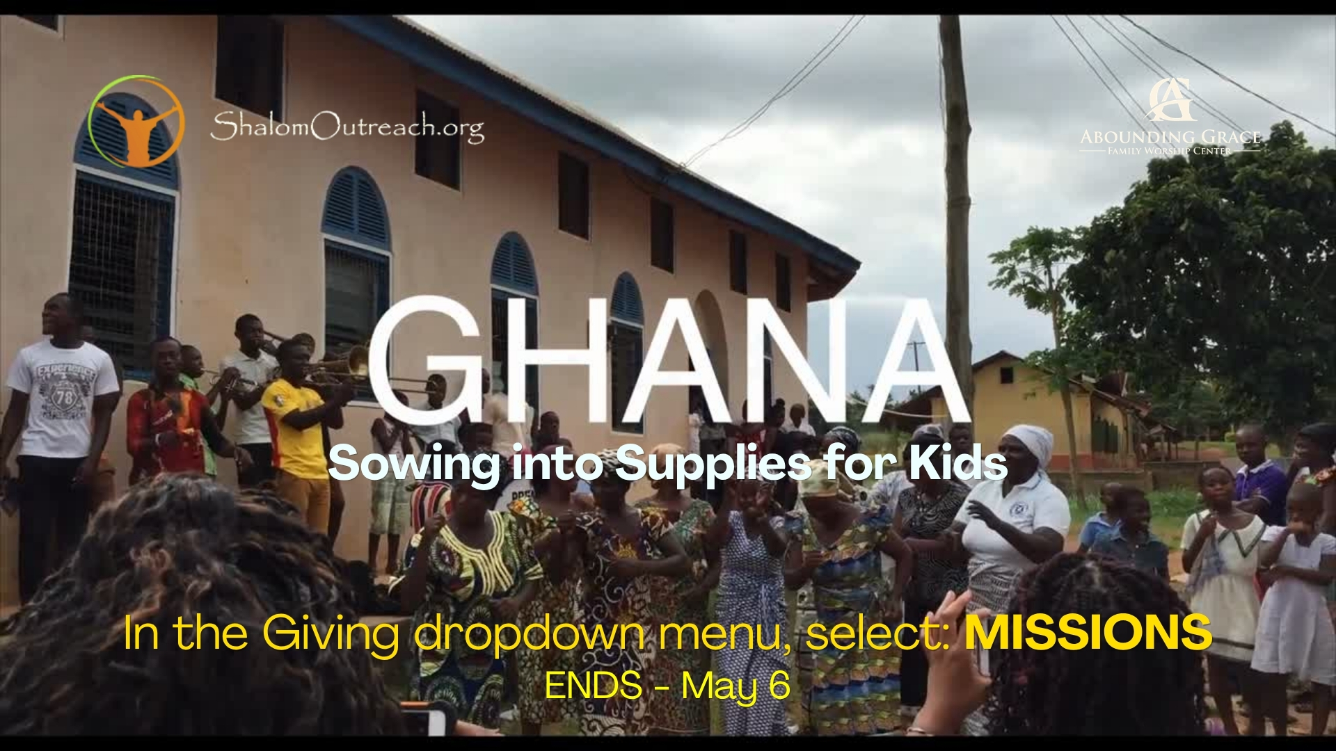 Sowing into Supplies for Kids